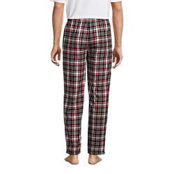Men's Flannel Pajama Pants, Back