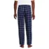 Men's Flannel Pajama Pants, Back