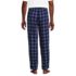 Men's Flannel Pajama Pants, Back