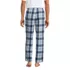 Men's Flannel Pajama Pants, Back