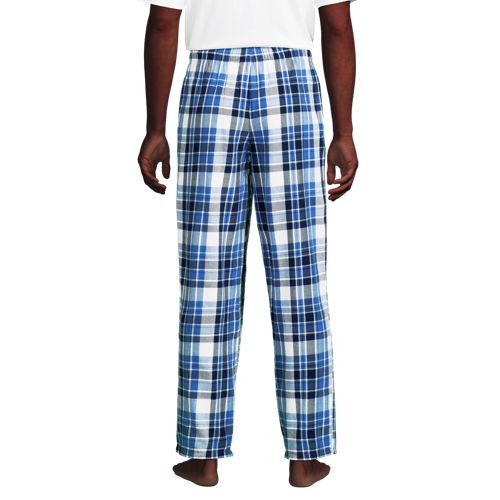 Muted Cobalt Blue Plaid