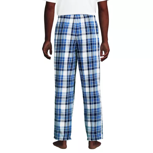 Men's Flannel Pajama Pants, Back