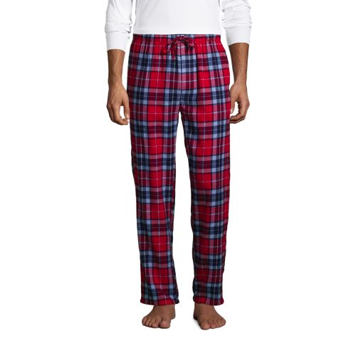 Men's Tall Flannel Pajama Pants, Men's 