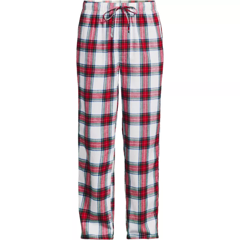 Men's Big and Tall Flannel Pajama Pants, Front