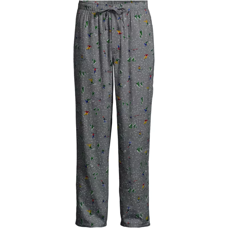Men's Flannel Pajama Pants, Front