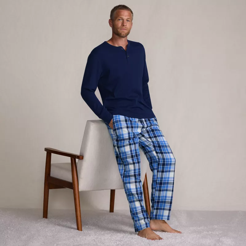 Men's Flannel Pajama Pants, alternative image