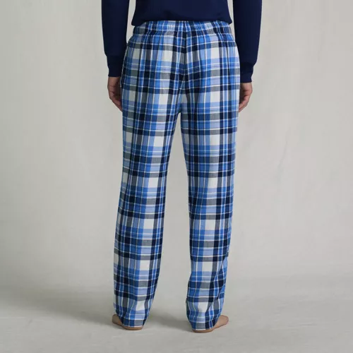 Men's Flannel Pajama Pants, Back