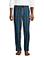 Le Pantalon de Pyjama en Flanelle Coupe Traditionnelle Homme, Taille Standard