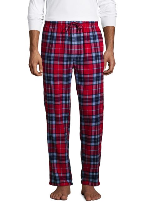 Loose Men's Fleece Flannel Long Lounge Pants Pajamas Trousers Bottoms Nightwear