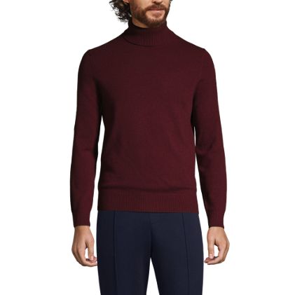 Men's Cashmere Turtleneck Sweater - image 1
