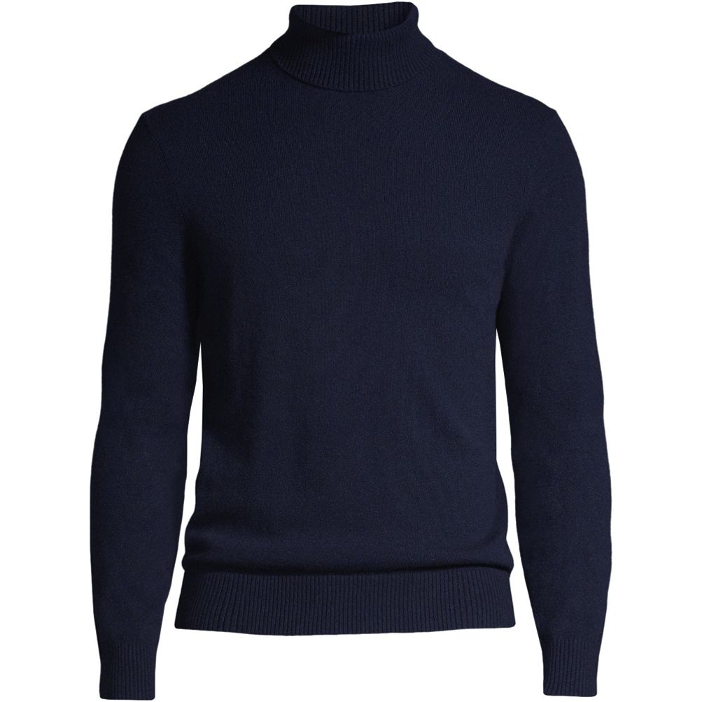 Lands end shop cashmere turtleneck sweater