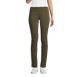 Women's Petite Starfish Mid Rise Slim Leg Pants, Front