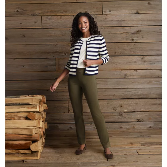 Women's Starfish Mid Rise Slim Leg Pants - primary
