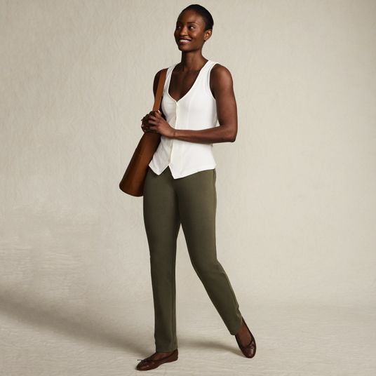 Women's Green Pants | Lands' End