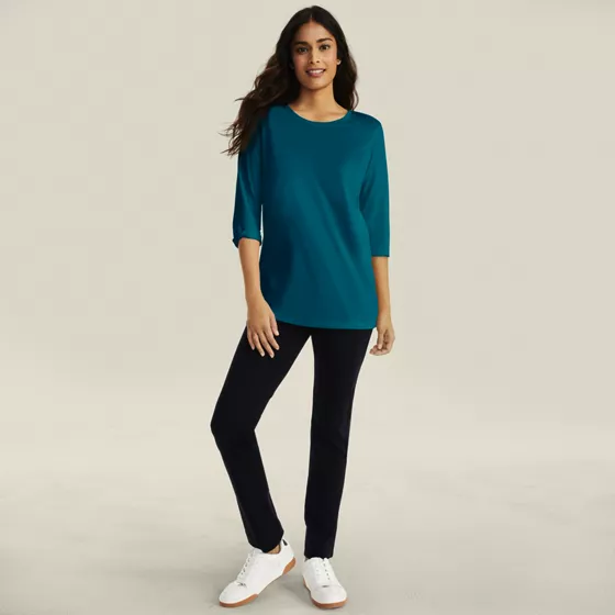 Women's Starfish Mid Rise Slim Leg Pants - primary