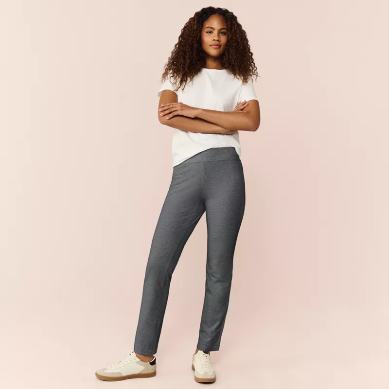 Women's Starfish Mid Rise Slim Leg Pants, alternative image