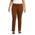 Women's Plus Size Starfish Mid Rise Slim Leg Pants, Front