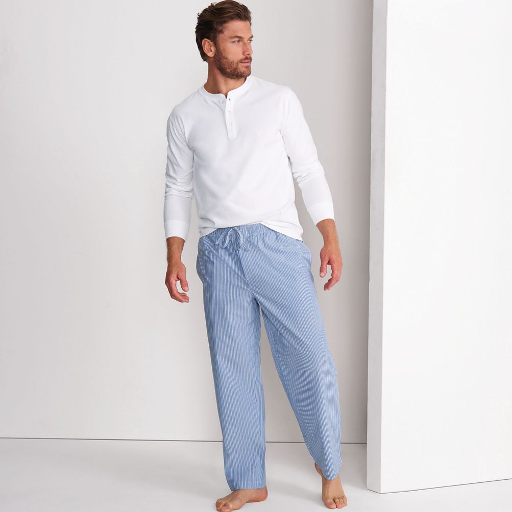 Men's Poplin Pajama Pants | Lands' End