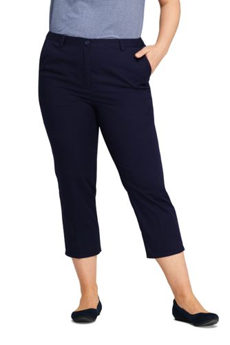 women's plus size petite capris