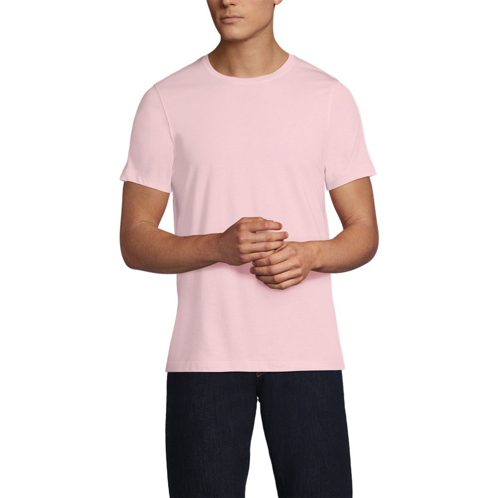 Unisex Short Sleeve Basic Jersey T-shirt | Lands' End