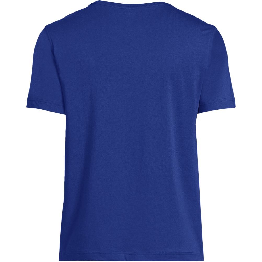 Unisex Short Sleeve Basic Jersey T-shirt | Lands' End