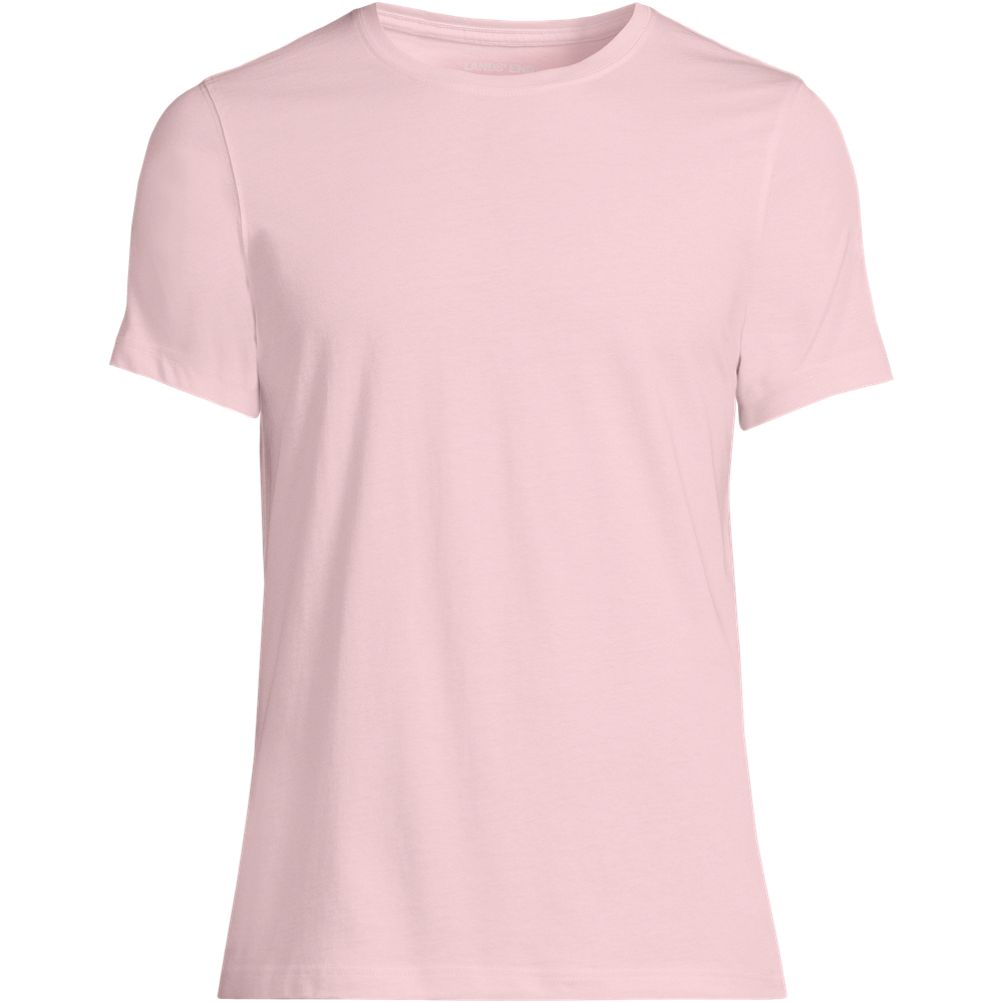 Unisex Short Sleeve Basic Jersey T-shirt | Lands' End