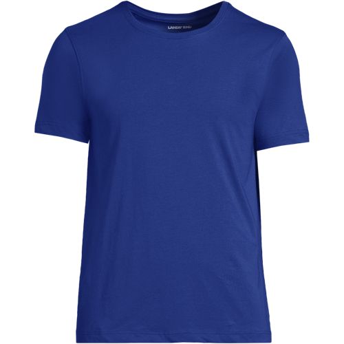 Unisex Short Sleeve Basic Jersey T-shirt | Lands' End