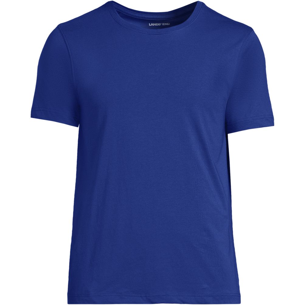 Unisex Short Sleeve Basic Jersey T-shirt | Lands' End