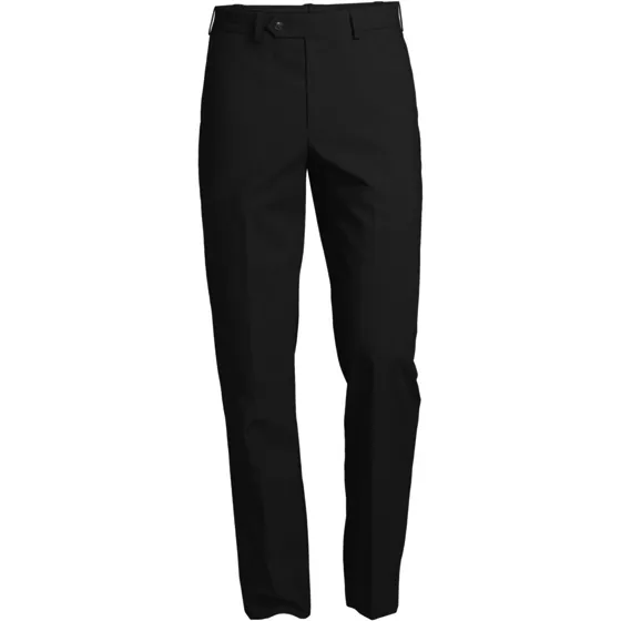 Men's Washable Wool Plain Trousers - primary