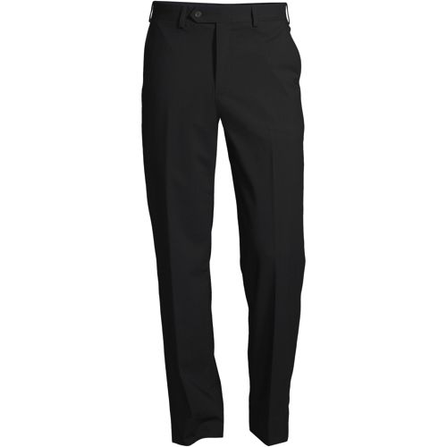 Men's Traditional Plain Front Trousers