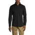 Men's Long Sleeve Straight Collar Work Shirt, Front
