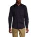 Men's Long Sleeve Straight Collar Work Shirt, Front