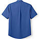 Men's Short Sleeve Straight Collar Work Shirt, Back