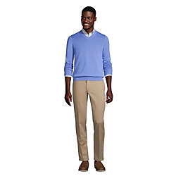 Men's Cotton Modal V-neck Sweater, alternative image