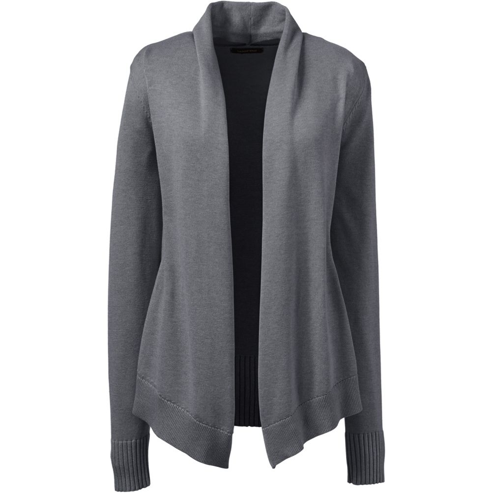 Women's Cotton Modal Open Drape Cardigan