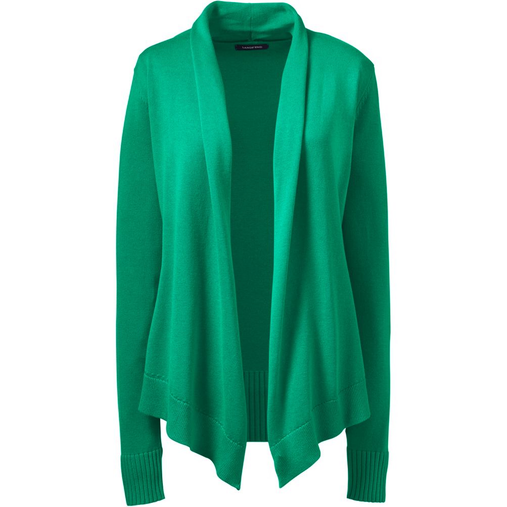 Lucky Brand Women's Draped Open-Front Cardigan
