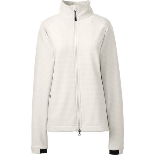 Lands' End Full Zip Front Fleece Jacket 