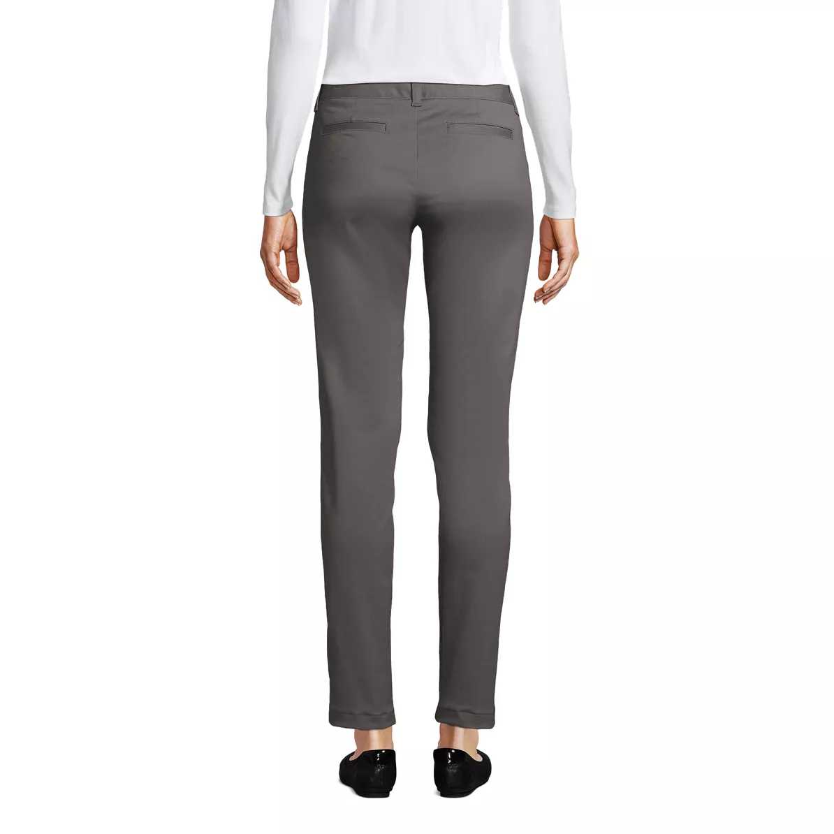 Women's Slim Fit Stretch Chino Pants