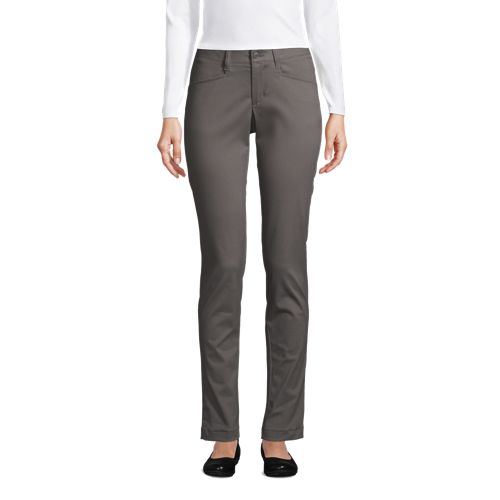 Women's Slim Fit Stretch Chino Pants - image 4