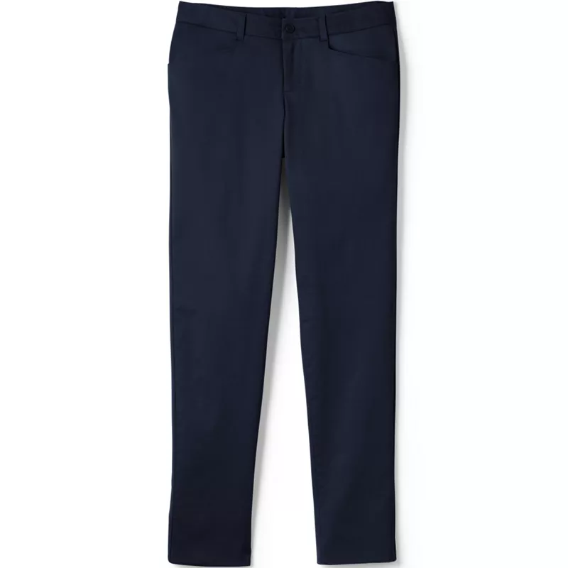 Women's Slim Fit Stretch Chino Pants, Front