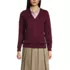 School Uniform Women's Cotton Modal Button Front Cardigan Sweater, Front