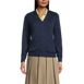 School Uniform Women's Cotton Modal Button Front Cardigan Sweater, Front