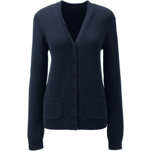 Women's Cotton Modal Button Front Cardigan Sweater - image 2