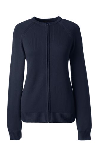 zip front cardigan women's