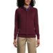 School Uniform Women's Cotton Modal Zip-front Cardigan Sweater, Front