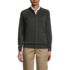 School Uniform Women's Cotton Modal Zip-Front Cardigan Sweater, Front
