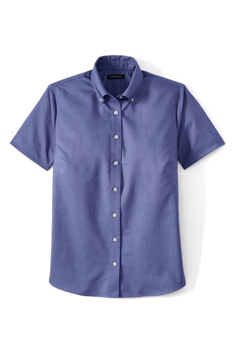 Girls Short Sleeve School Uniform Shirt Blouse School Wear 26-46 Chest Size