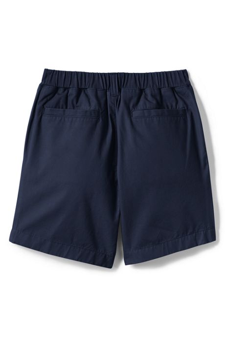 school uniform shorts with elastic waist