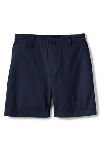 School Uniform Girls Elastic Waist Shorts from Lands' End