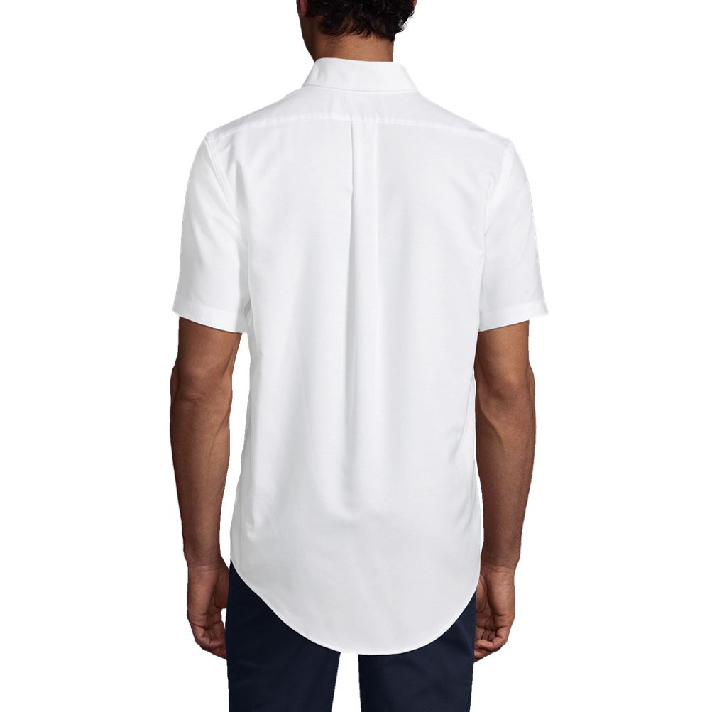 Men's Short Sleeve Oxford Dress Shirt